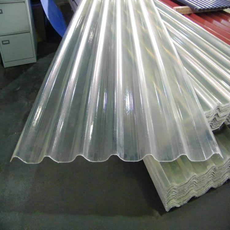 波浪瓦 彩钢瓦 九江玻璃纤维聚酯采光板 聚酯玻璃钢采光瓦3