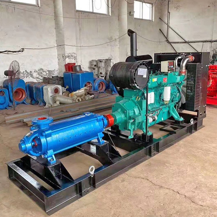 柴油水泵机组 大流量高压消防柴油水泵 消防增压柴油水泵机组 奥莱2