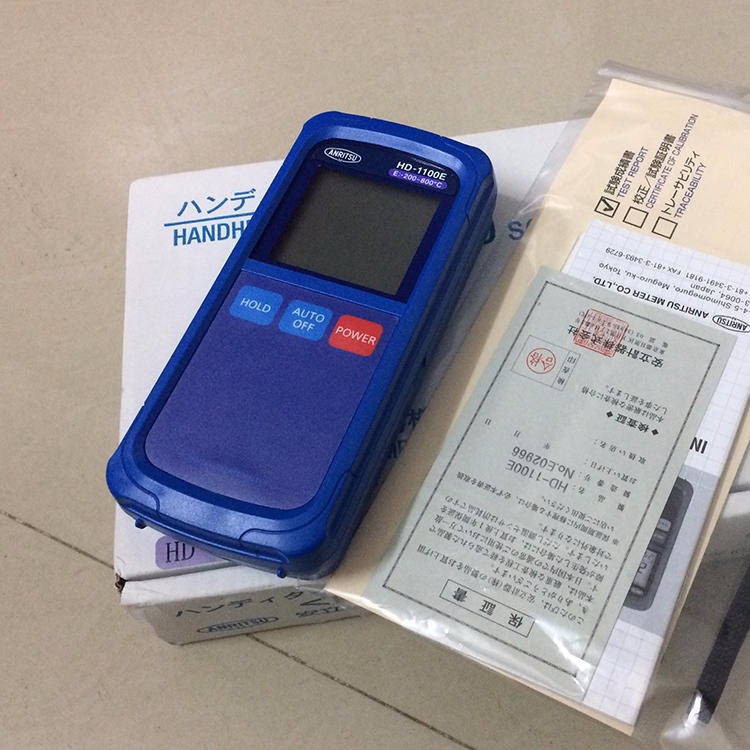 HD-1100E 手持式温度仪 供应日本anritsu安立金属测量表面温度计 测温仪