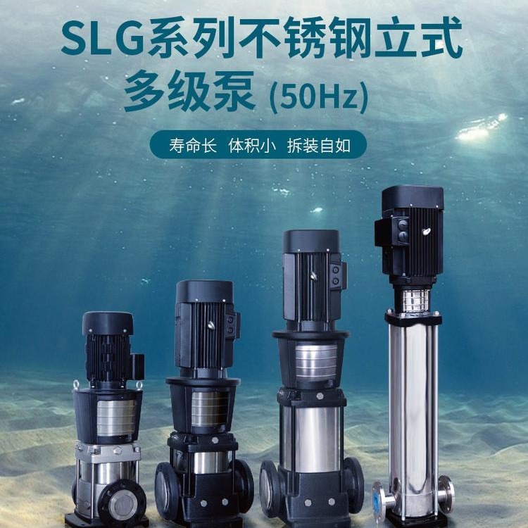 SLG多级泵 不锈钢多级泵 离心泵 连成水泵3