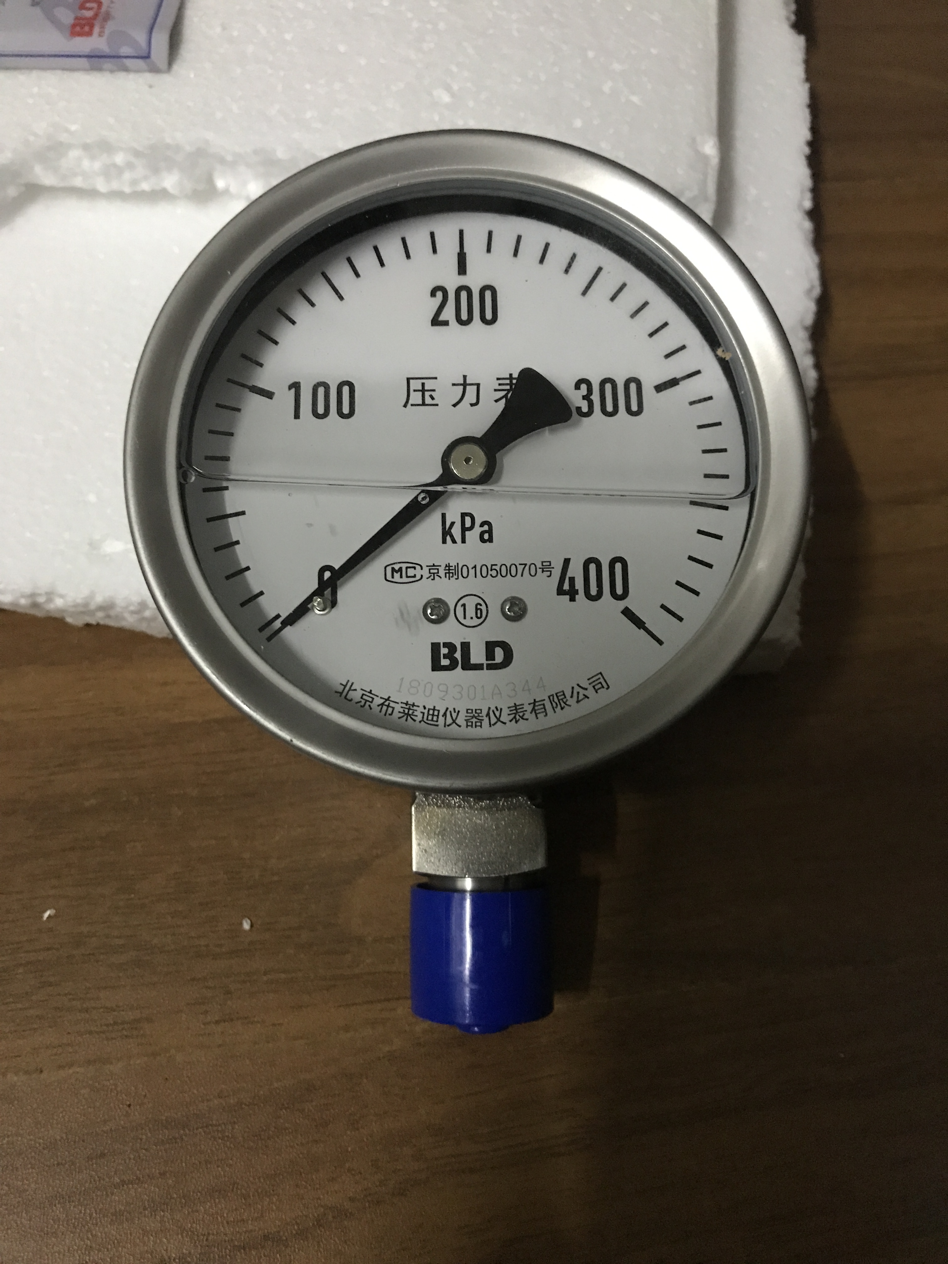 布莱迪YO-60氧压表_布莱迪不锈钢氧压表 压力表2