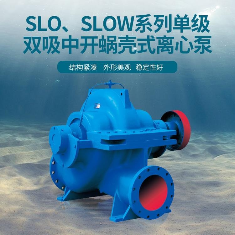 单级双吸泵 离心泵 SLOW双吸泵 连成水泵