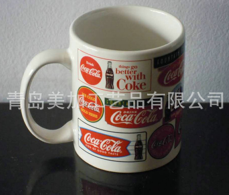 厂家直销陶瓷马克杯定制 色陶瓷杯水杯 欧式陶瓷咖啡杯1