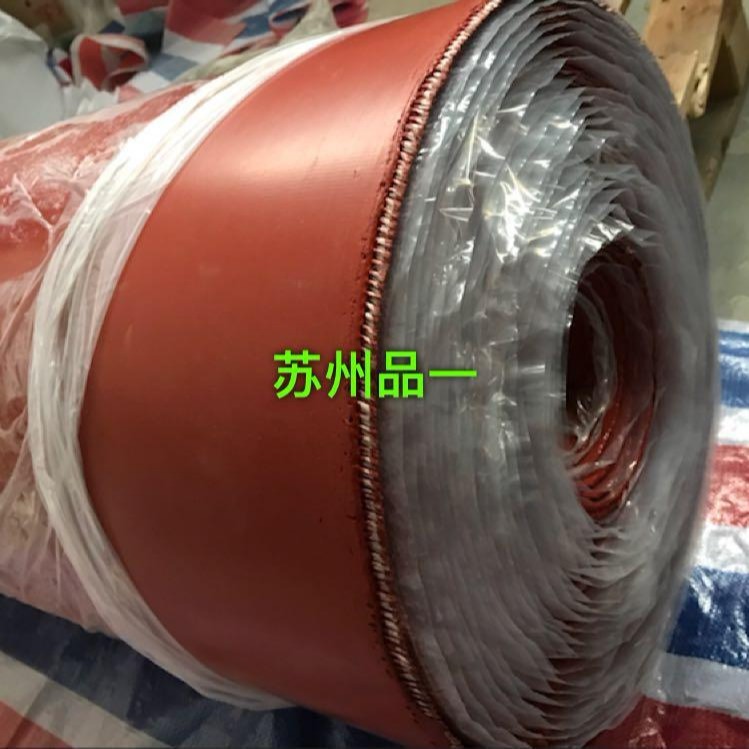 苏州品一风管法兰密封垫片 硅玻钛金橡胶板生产厂家 密封条7