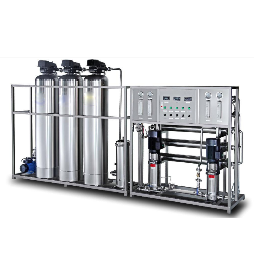 一体化水处理设备厂家 净水设备厂家 二级ro反渗透纯水装置 1.5m3每小时反渗透装置7
