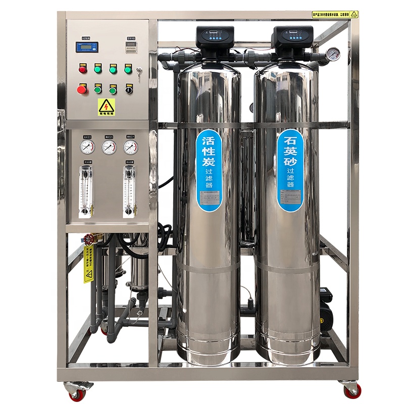一体化水处理设备厂家 净水设备厂家 二级ro反渗透纯水装置 1.5m3每小时反渗透装置3