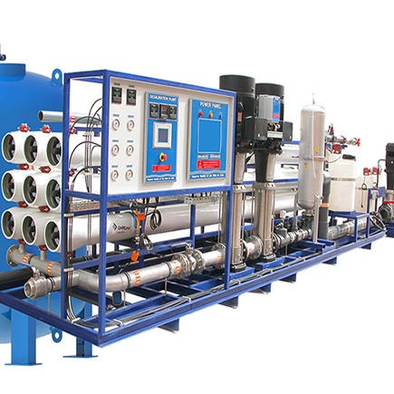 一体化水处理设备厂家 净水设备厂家 二级ro反渗透纯水装置 1.5m3每小时反渗透装置