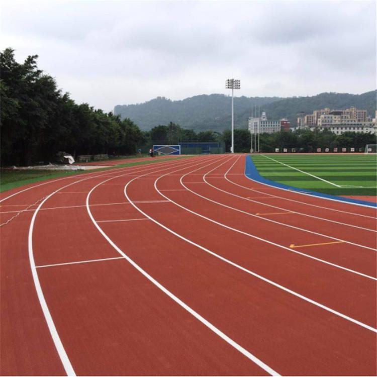 恒揚 顏色豐富 透氣型塑膠跑道每平米報價 運動跑道 透氣型跑道2
