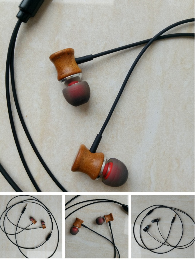 牛角耳机 木质耳机 木耳机1