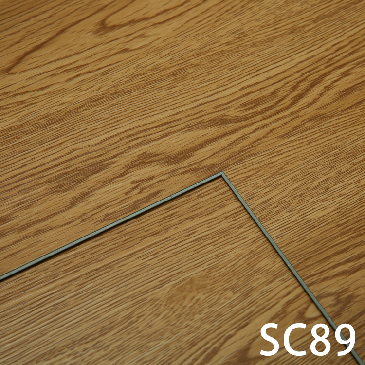 SPC锁扣石塑地板免胶安装价格美丽 阻燃 舒畅装饰材料一件直发免胶安装 厂家直销一手货源5