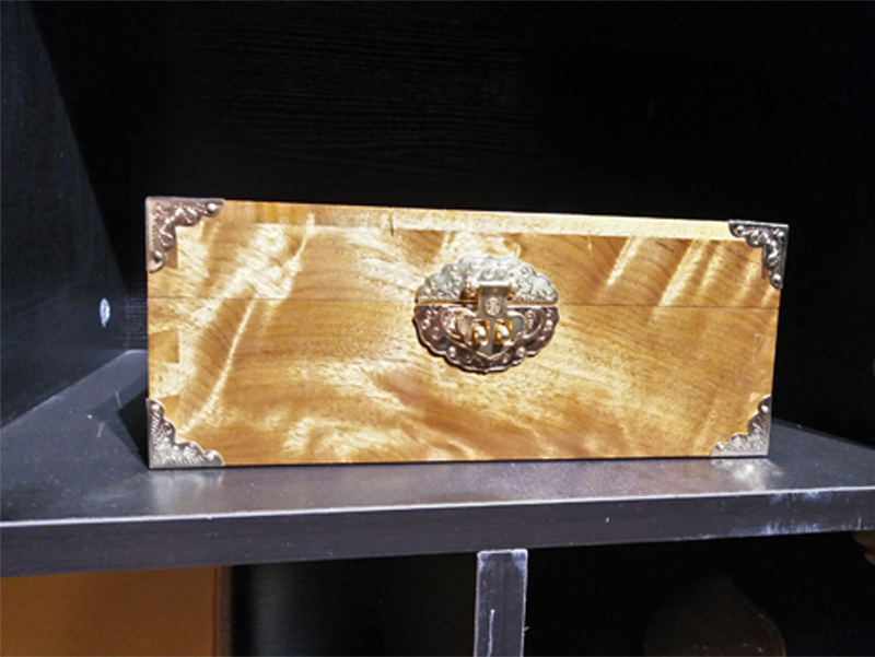 正宗金丝楠木盒子珠宝盒公章盒装钱装记念品盒子 木质工艺品2