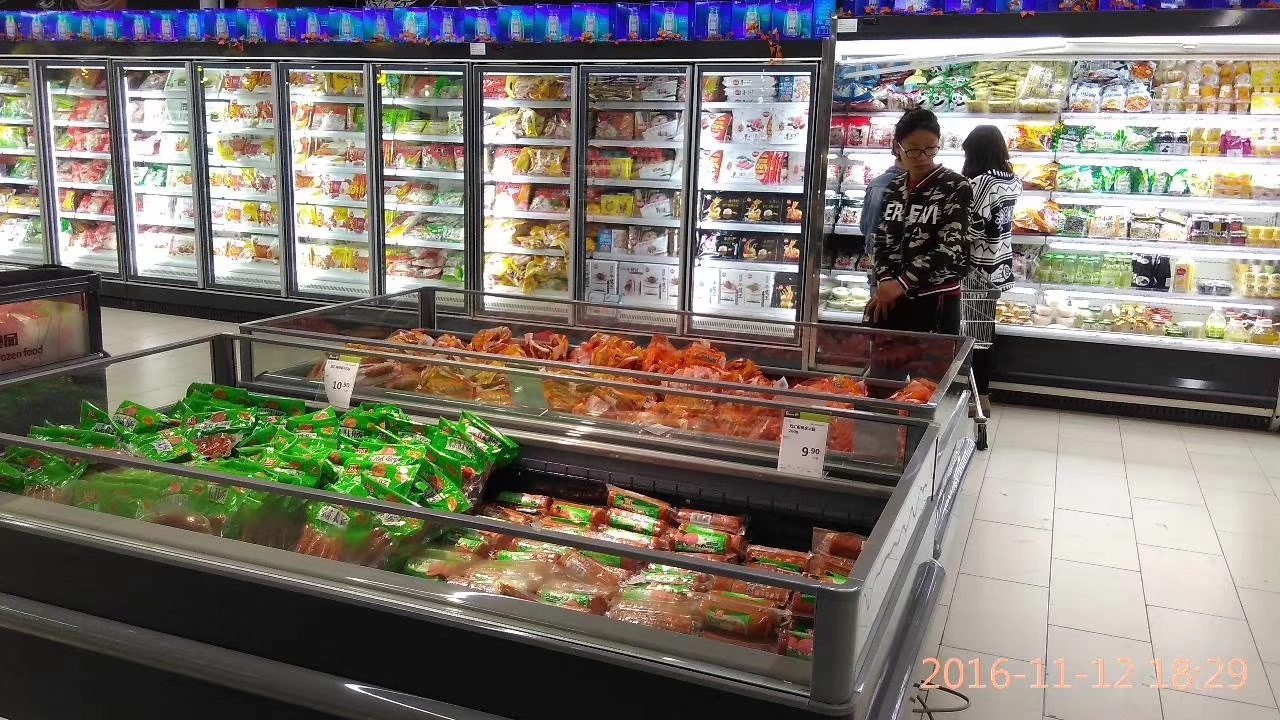 蔬菜冷藏柜 未来雪-W-FMG-12-水果保鲜柜 超市风幕柜 水果店风幕柜 商用冰箱展示柜冰柜 水果柜7