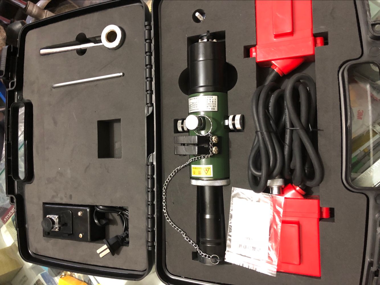 矿业测量仪器 西安YEJ-1200绿光激光指向仪联系激光指向仪维修9