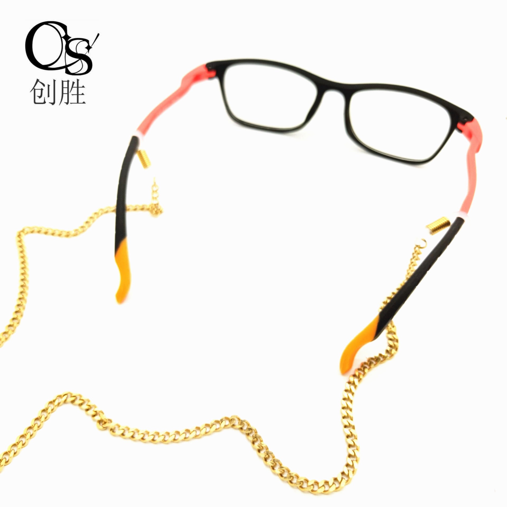 欧美新品眼镜链金属眼镜绳防滑链时尚太阳镜眼镜链防掉挂绳眼镜配件饰品厂家直销可私人订制