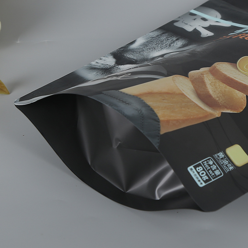 宠物食品袋铝箔包装袋 猫粮犬粮袋子 桎铭塑业定制 加厚塑料自立自封袋3
