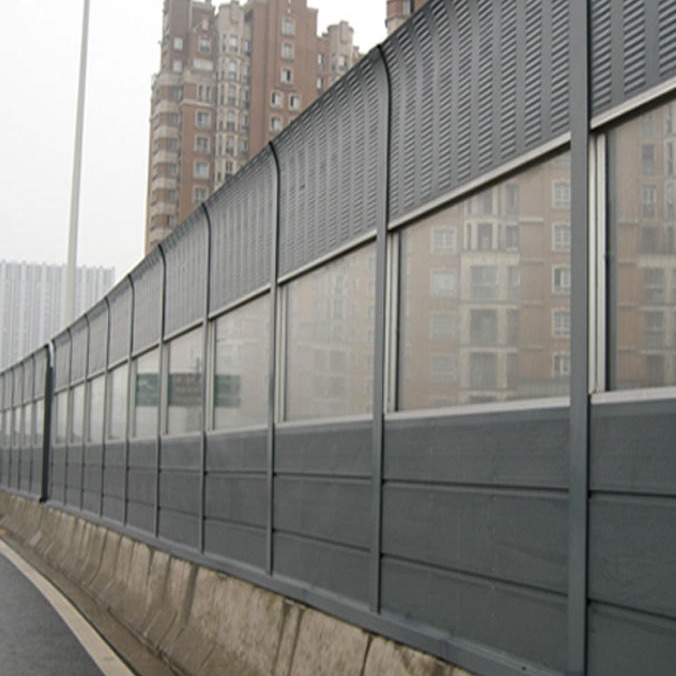 四川小区别墅声屏障组合透明声屏障绿色声屏障现货供应 其他交通安全设施3
