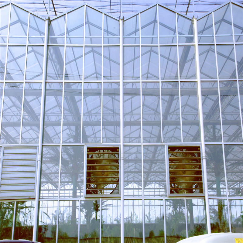温室大棚按需定制 热镀锌钢结构骨架生产 浙江绍兴新型玻璃温室大棚加工厂5
