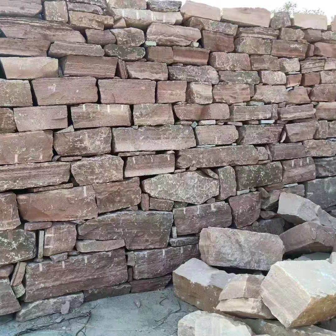 砌墙石头 山体护坡石 砌墙石垒墙石头 河岸护渠石 干砌护渠道2
