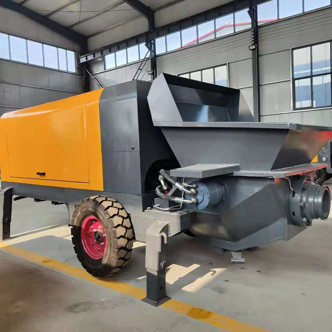 桐业机械 煤矿混凝土输送泵 生产厂家 工地用混凝土输送泵 自流平混凝土泵车