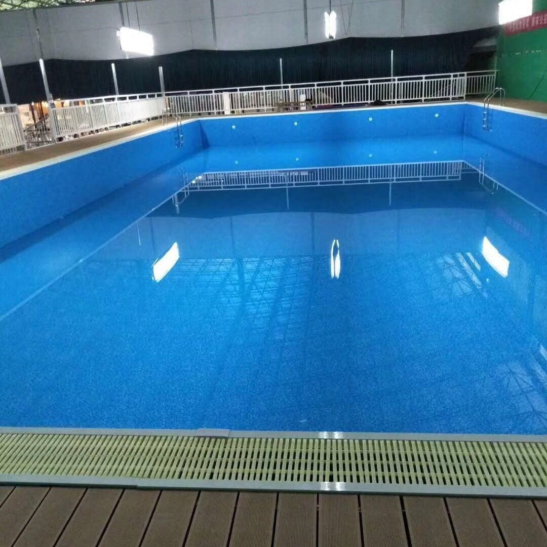 整体游泳池 拆装式泳池 广东省汕头市钢结构拼装式泳池 健身房泳池3
