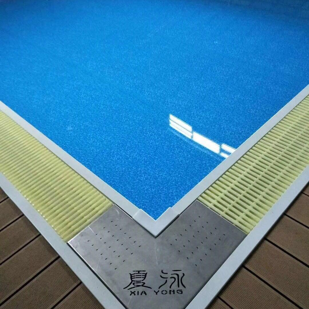 整体游泳池 健身房泳池 广东省江门市钢结构拼装式泳池 拆装式泳池5