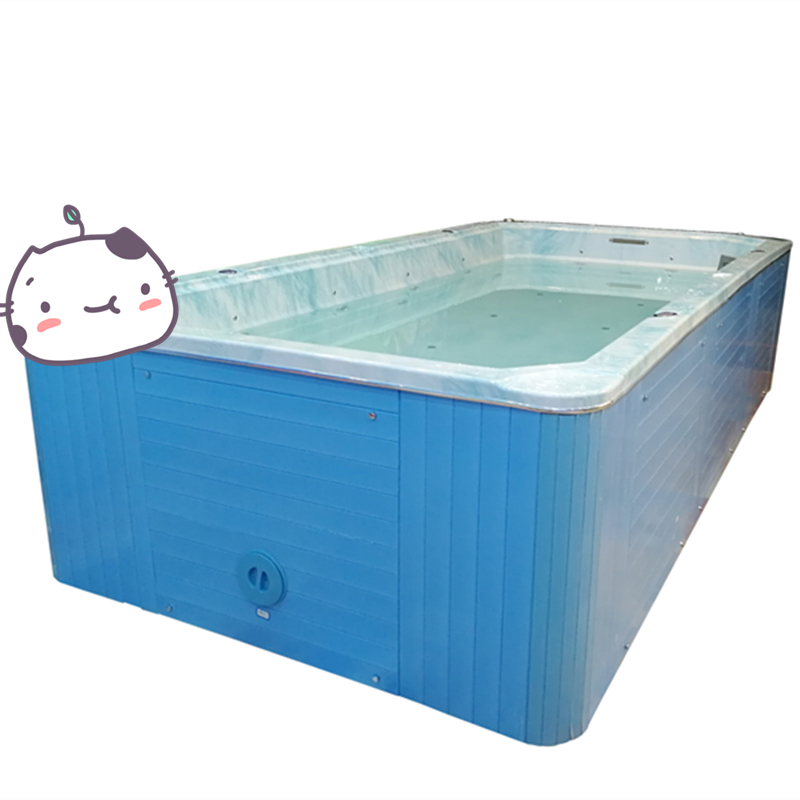 医用产康小儿药浴泡澡缸 儿童游泳池热水器 钢化玻璃游泳池1