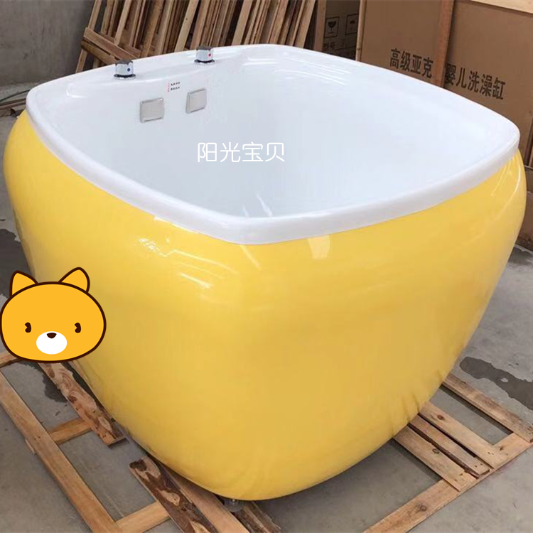 新生儿洗澡池 母婴店游泳馆浴缸商用 婴儿游泳设备 苹果池5
