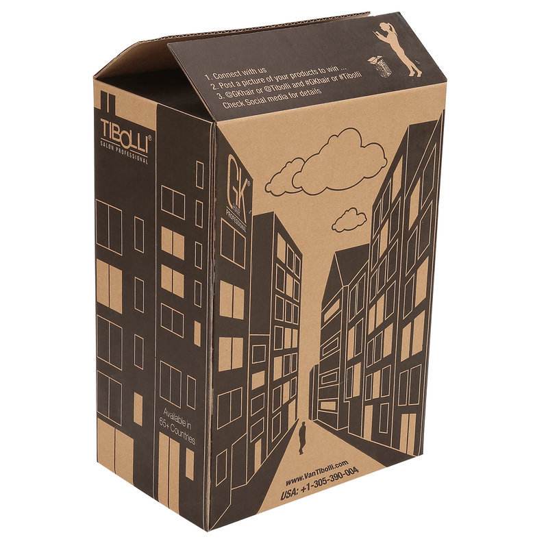 瓦楞彩盒 家纺包装盒 包装盒 纸制品包装 礼品包装 瓦楞包装盒3