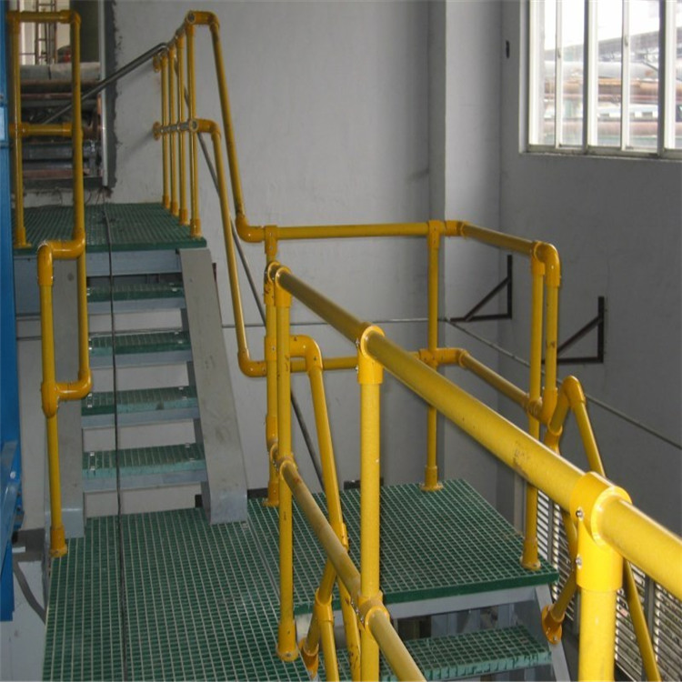 操作平台 耐腐蚀 玻璃钢护栏 FRP电力围栏 爬梯护笼2