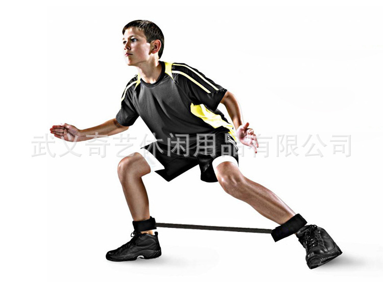 健身器材厂家直供健身器材拉力绳腿部训练器阻力带侧步拉力器跑步锻炼拉力带套装4