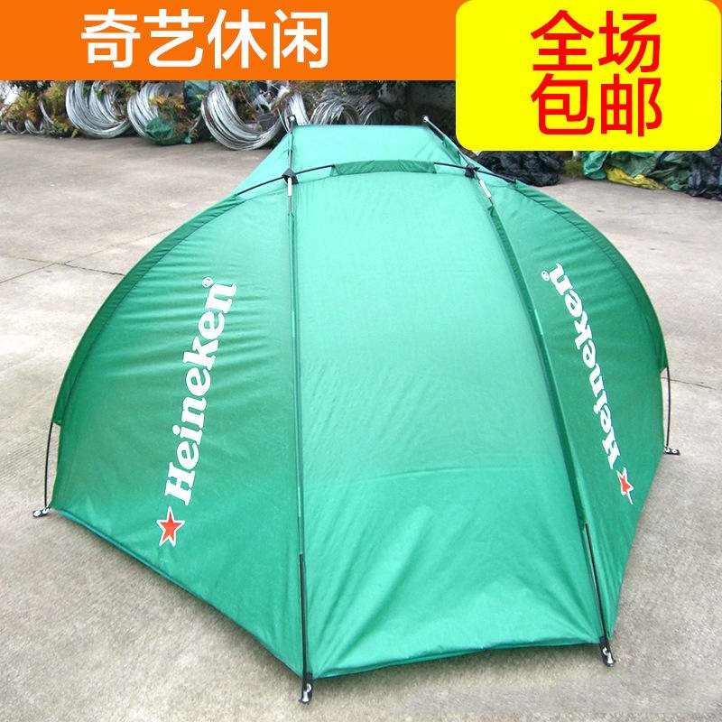 单人折叠钢丝帐篷 新款儿童沙滩帐篷 大量供应 户外防雨旅游帐篷