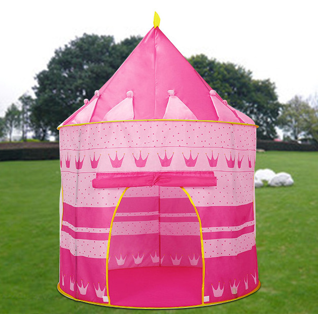 现货 儿童帐篷厂家直供公主儿童帐篷游戏屋海洋球池小孩玩具屋蒙古包城堡房子帐篷1