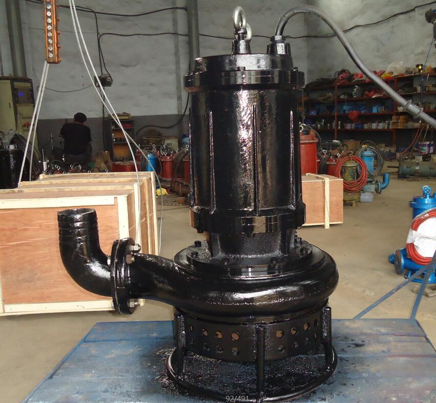 高性能吸沙泵 离心泵 山东泵厂泥沙泵 悬挂潜水矿渣泵3