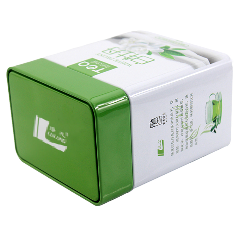 马口铁包装生产厂家 白茶叶包装铁盒订做 金属罐加工厂家 长方形明前茶叶铁罐罐 麦氏罐业3