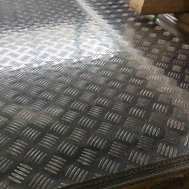 防滑铝板 铝及铝合金材 五条筋花纹铝板-国标材料6061-T62