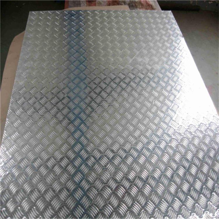 防滑铝板 济南忠发铝业 花纹铝板 五条筋花纹铝板 铝合金1