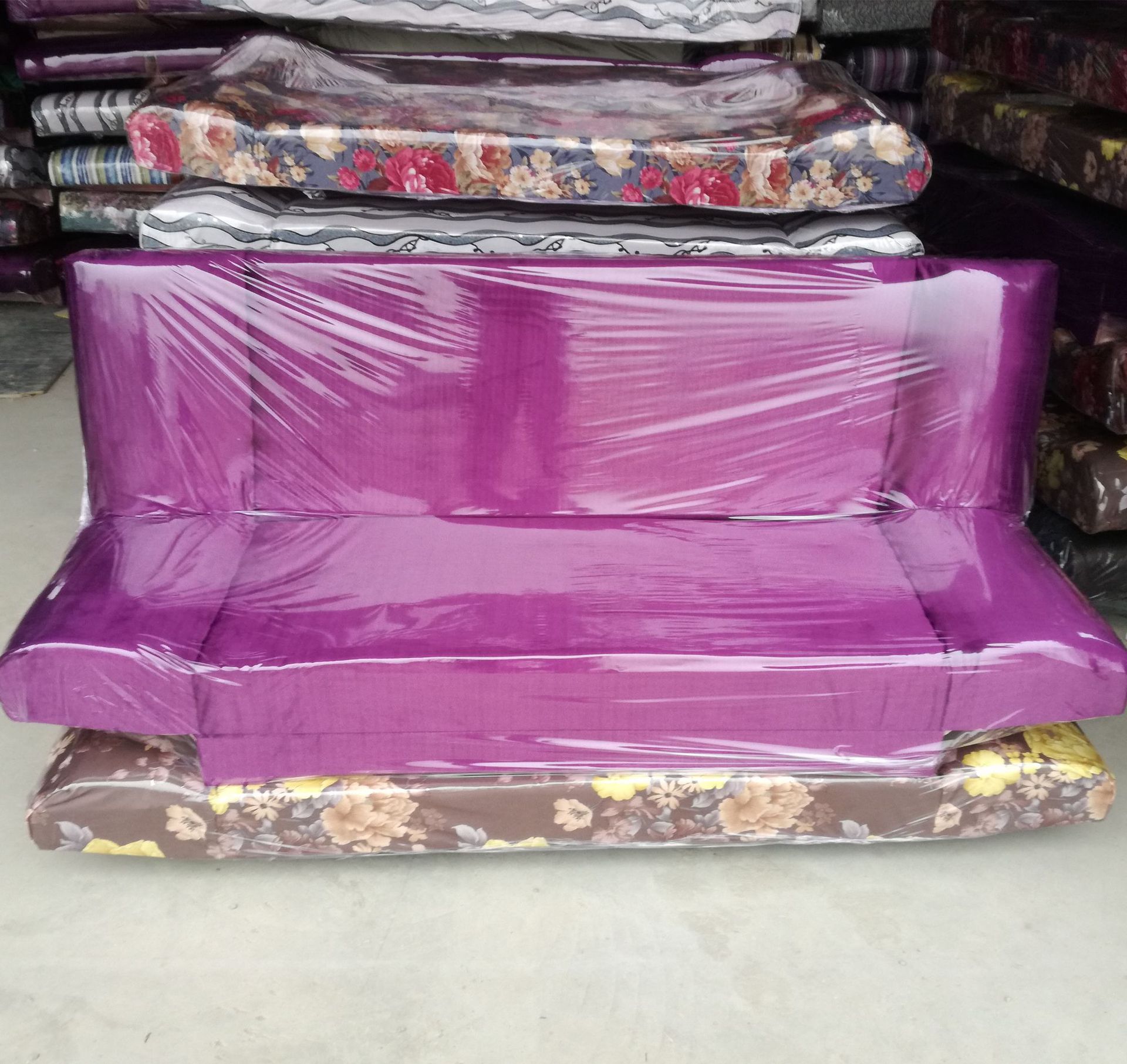 款式新颖 厂家直销可折叠双人沙发床 子母床 用心服务 量多从优2