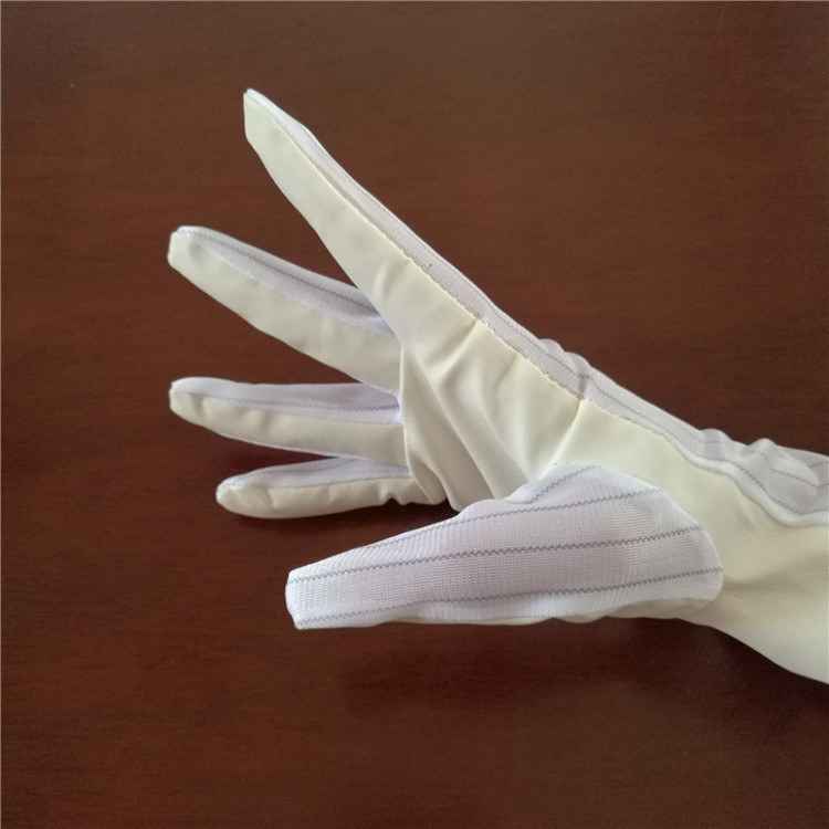 涂掌防静电手套 PU手套 无硫手套条纹电子厂专用 防静电PU涂层手套3