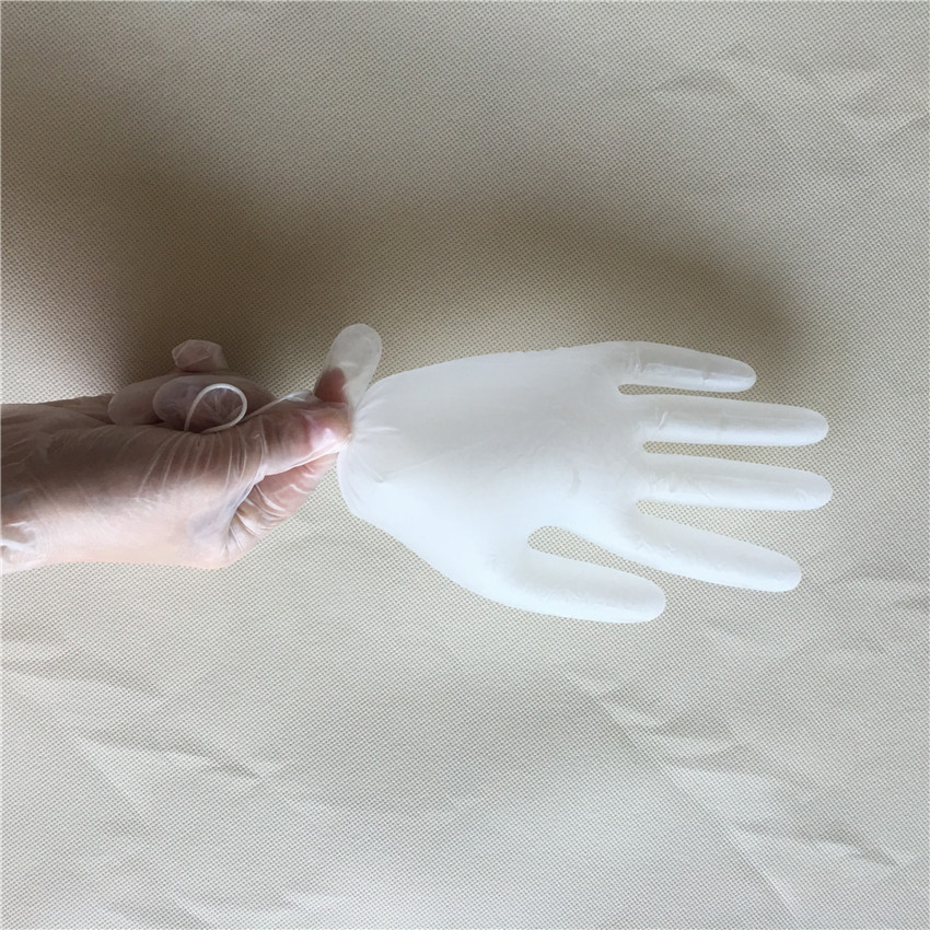 一次性pvc手套透明塑料烘焙餐饮食品级清洁防静电手套vinylgloves