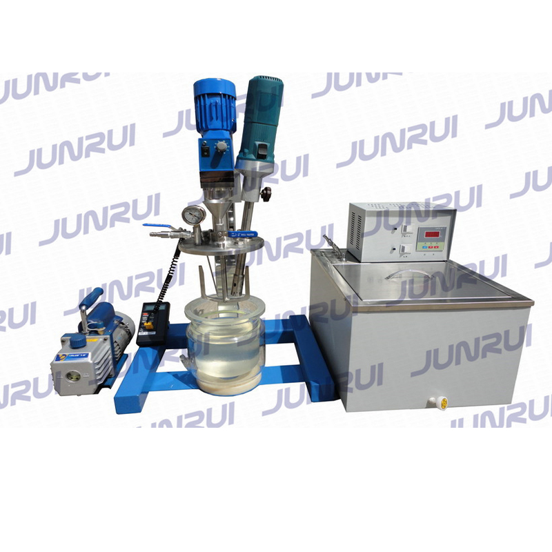 真空搅拌机 JSL JUNRUI均瑞 实验室真空反应釜 实验室玻璃釜 真空玻璃反应釜4
