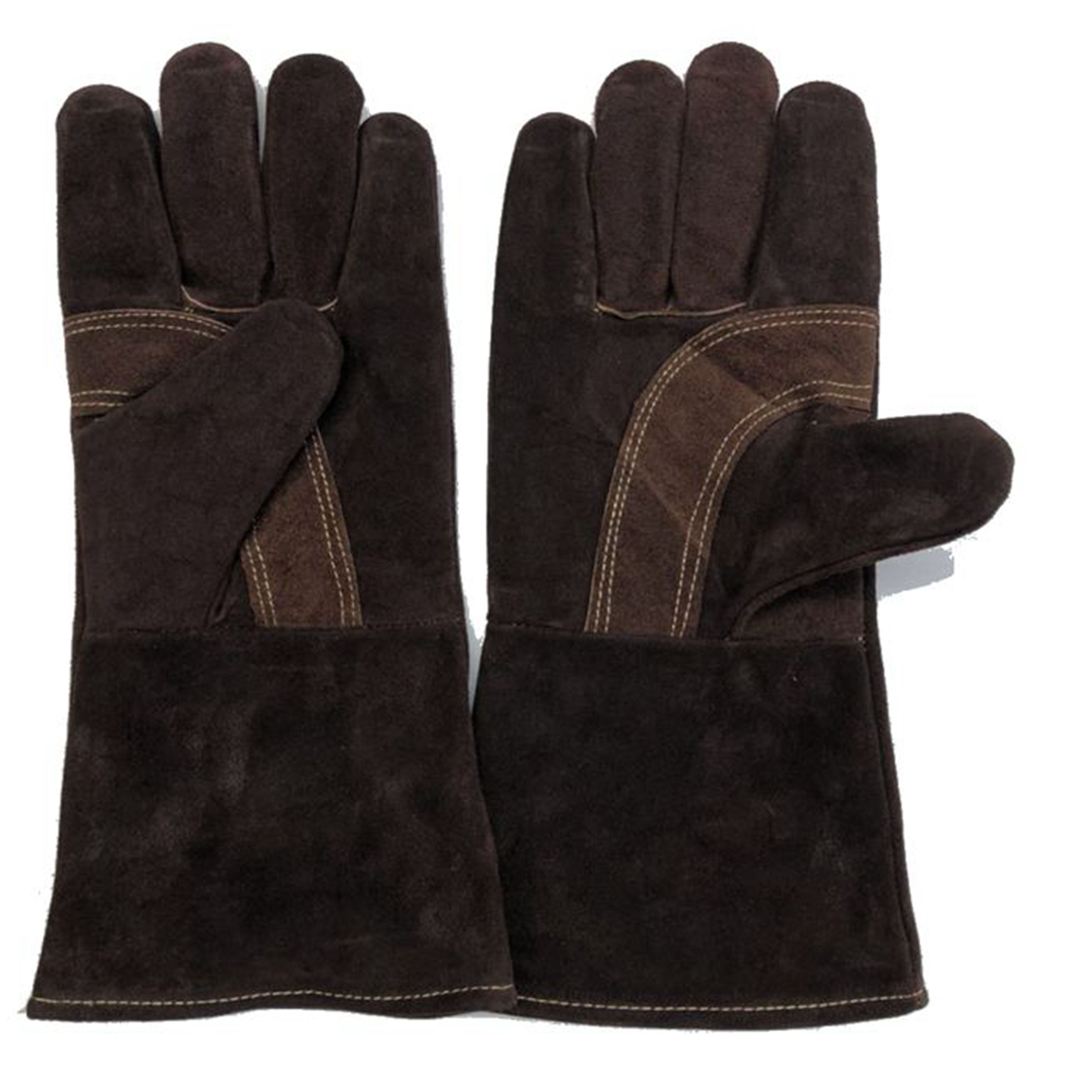 吉顺赛特 非一次性真皮电焊劳保手套 直销防护皮革手套 焊工手套