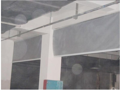活动式挡烟垂壁 固定式挡烟垂壁 硅胶布挡烟垂壁 玻璃挡烟垂壁4
