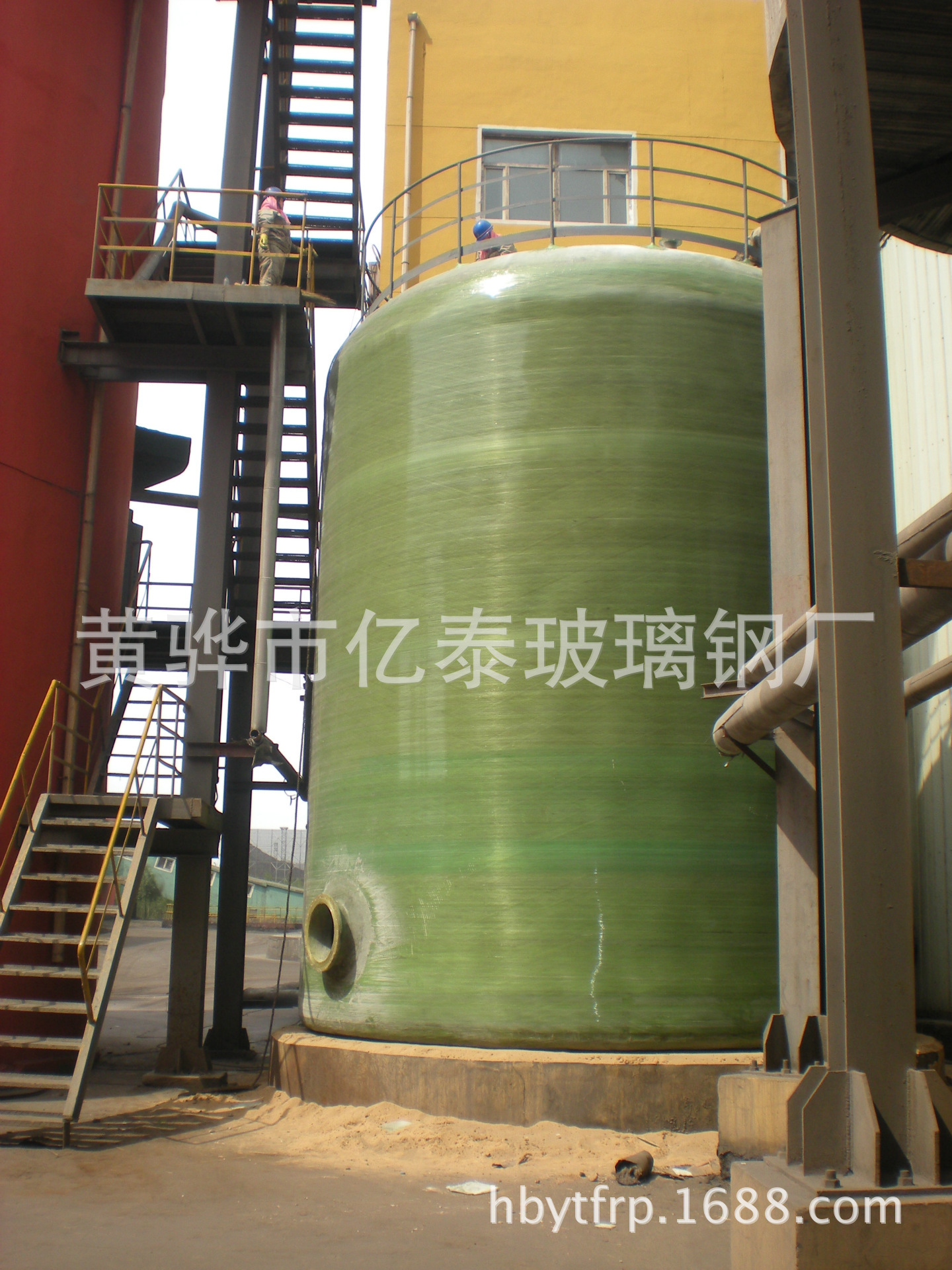 双氧水玻璃钢储存罐亿洋安泰制造 储运容器 供应1