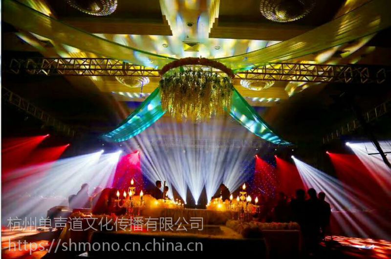 杭州庆典开幕剪彩舞台音响设备安装租赁 设备租赁