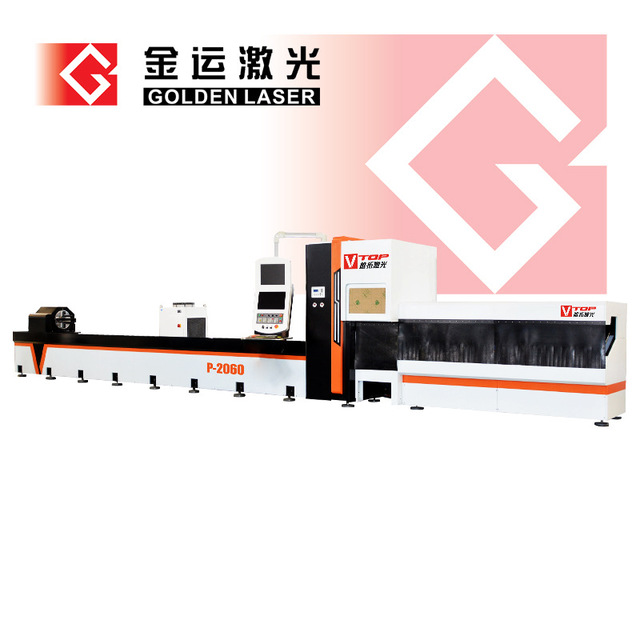 自動上下料鋼管激光切割機P3080A 唯拓光纖激光設備 金運激光4