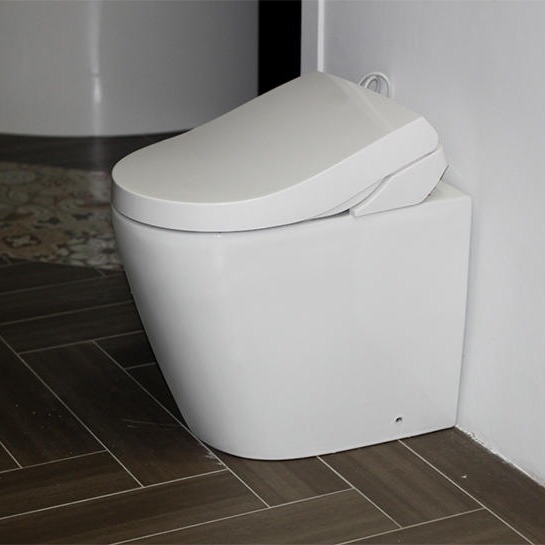要的就是这种精简 现代卫浴洁具 一体智能坐便器