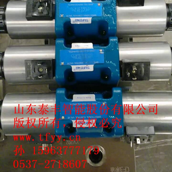 液压阀 济宁泰丰智能厂家生产冷压机二通插装阀