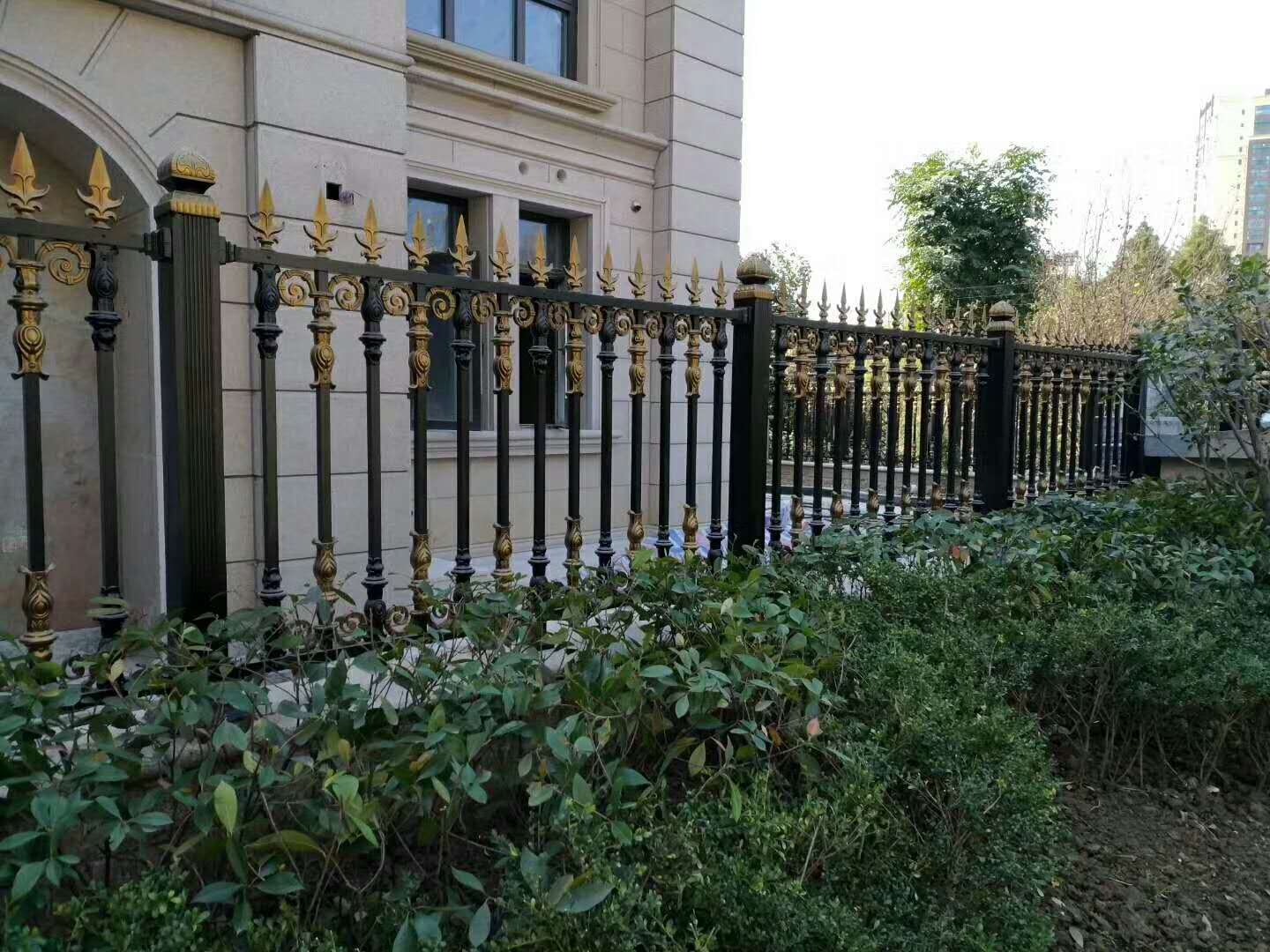 万金WJ 铝合金欧式围墙 小区庭院别墅围栏 阳台护栏 铝艺阳台护栏3