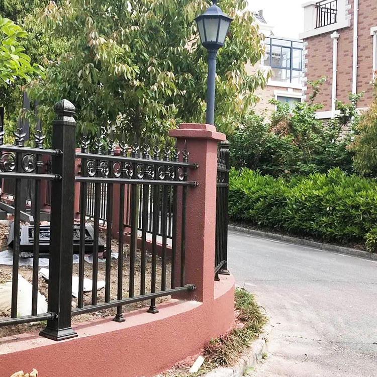万金WJ 铝合金欧式围墙 小区庭院别墅围栏 阳台护栏 铝艺阳台护栏