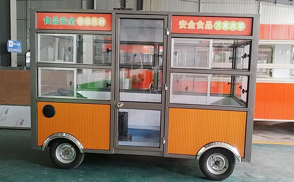 滨州小吃车三轮多功能移动电动餐饮车价格合理 炊事设备2
